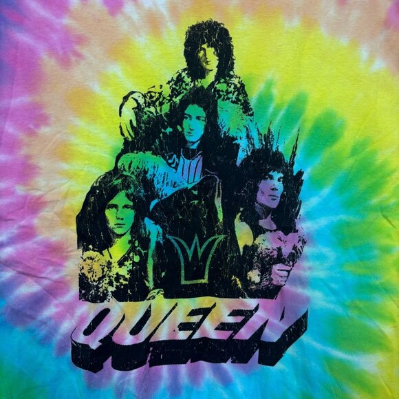 Queen A Night at the Opera Bohemian Rhapsody Rock Tie Dye XL - Picture 2 of 4